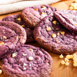 Ube white chocolate cookies – box of 12